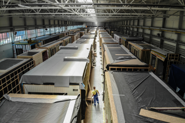 Vi skal levere moduler til Finland