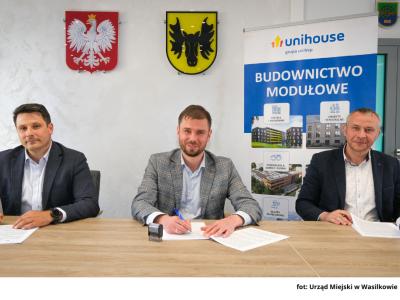 Vi har signert kontrakt for prosjektering og bygging av barnehage i Wasilków