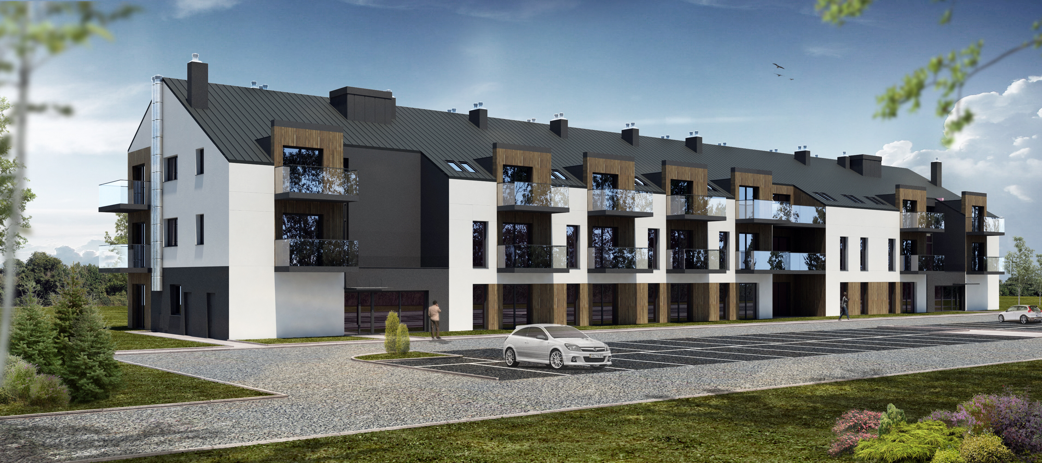 Profesjonalny projekt budynku wielorodzinnego modułowego – wybierz Unihouse