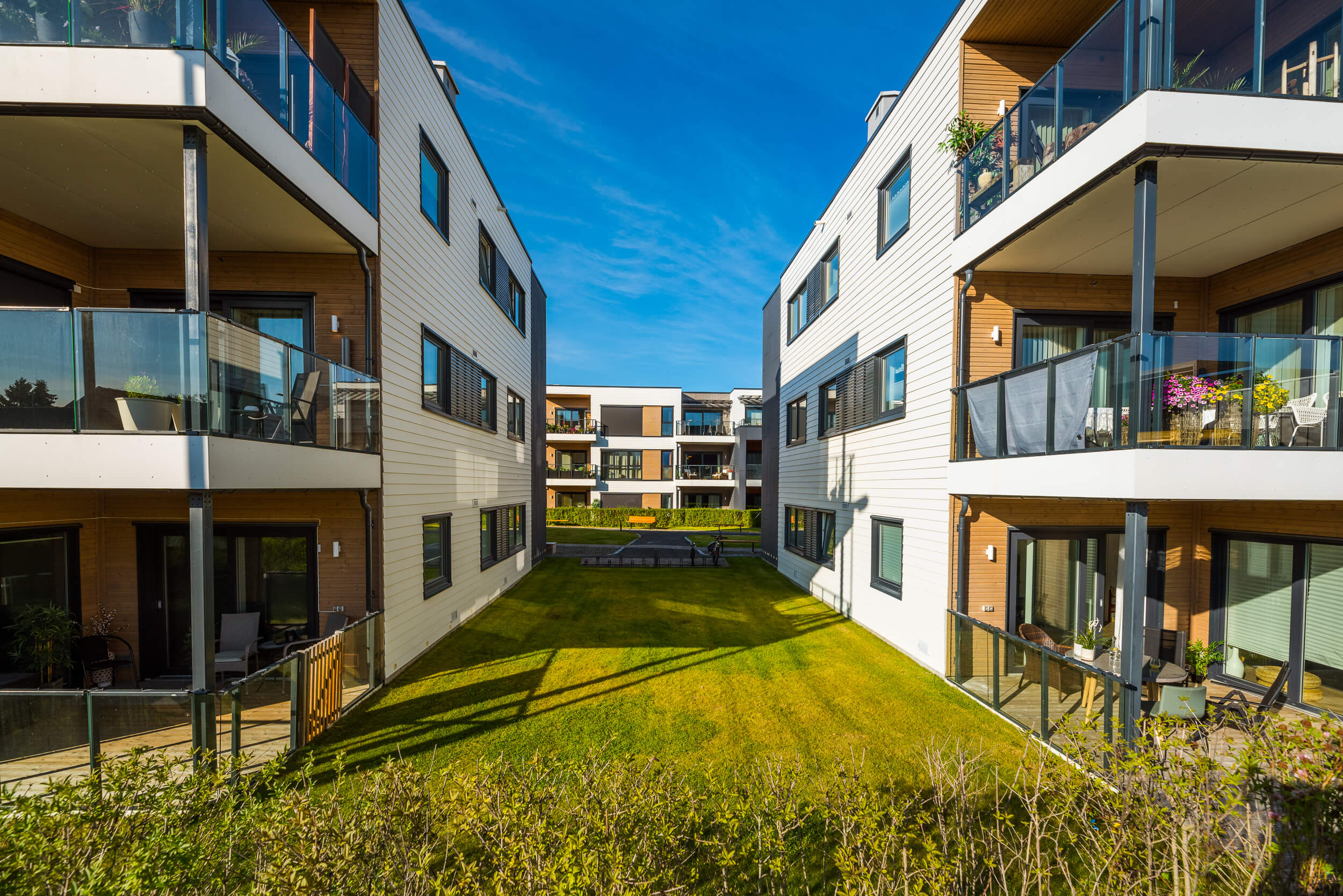 Moderne modulkonstruksjon i Unihouse tilbudet