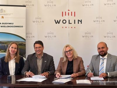 Vi har inngått en avtale om gjennomføring av et nytt boligprosjekt i Wolin, Polen
