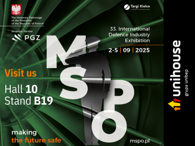 Vi inviterer deg til å besøke vår stand på den internasjonale forsvarsmessen MSPO 2025