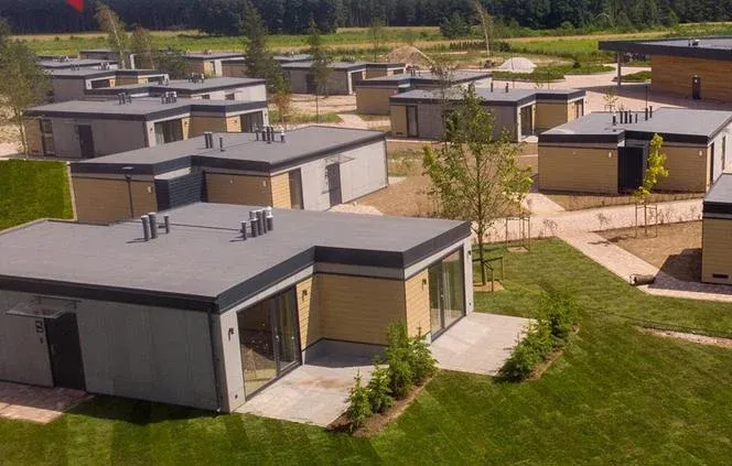 Całoroczny modułowy domek wypoczynkowy UNIQUEhouse kuchnia