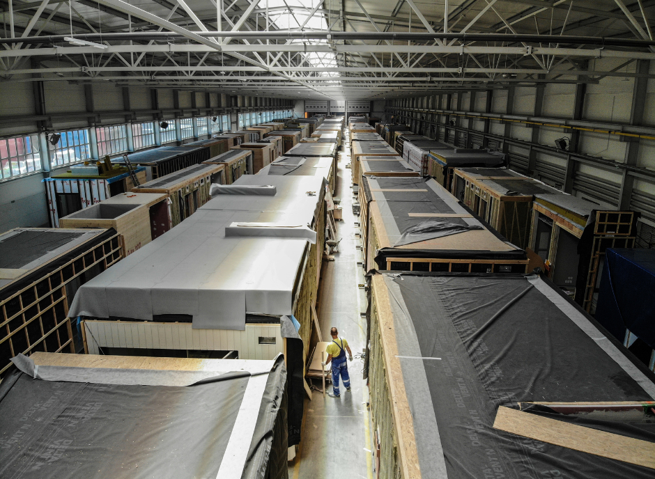 Vi skal levere moduler til Finland